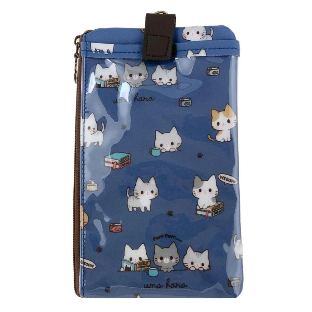 Waterproof Cat Phone Case Pouch W/ Neck Strap